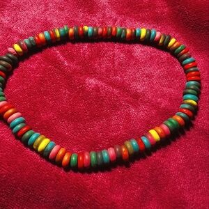 Wooden candy necklace
